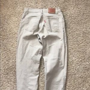 Levi cream relax fix jeans
